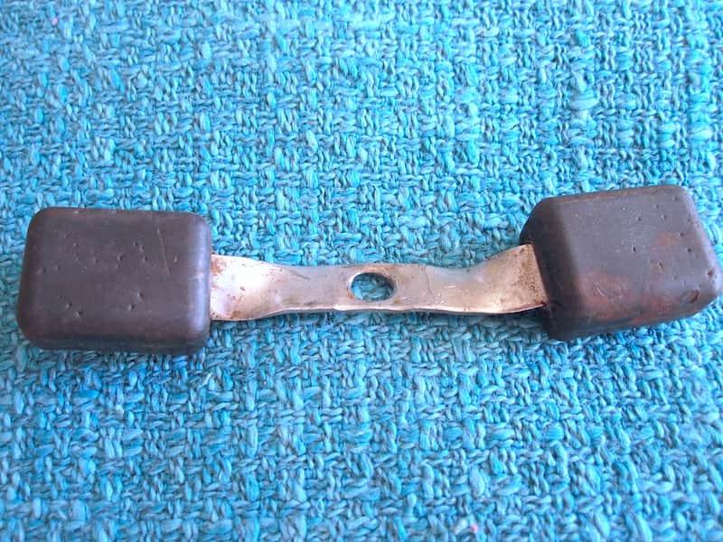 FIBES Mounted Tom Shell Saver Bumper - Vintage image 1