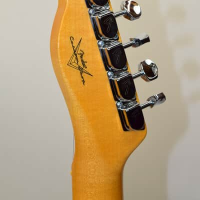 2022 Fender Vintage Custom '68 Telecaster NOS Electric Guitar, Maple Fingerboard, Blue Flower w/ Case image 9