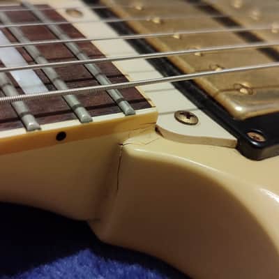 Burny RSG 70 1980's - Sg 61 Custom- Ivory white image 5