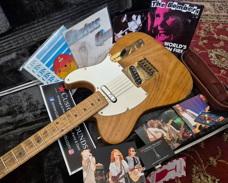 Schecter Telecaster Alan Lancaster of Status Quo circa 1979 ☆VIDEO☆ image 1