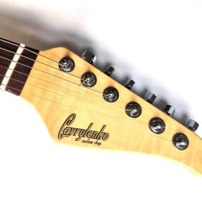 (made in Ukraine) Gavrylenko Modern Custom (Suhr inspired) '2022 Magenta Pink w/GigBag image 4