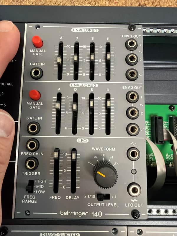 Behringer 140 Dual Envelope/LFO Eurorack Synthesizer Module 2020 - Present - Gray image 1