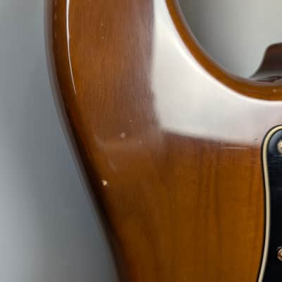 Fender Stratocaster with 3-Bolt Neck, Maple Fretboard 1977 - Walnut (Mocha) image 10