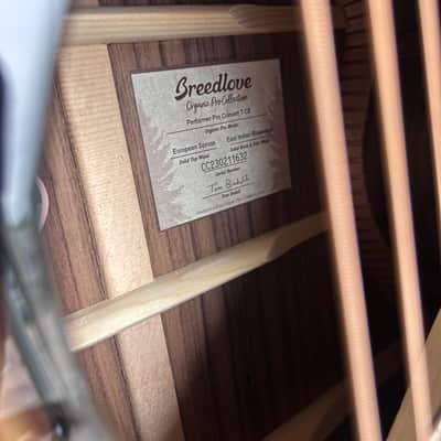 Breedlove Performer Pro Concert T CE Acoustic-Electric Spruce-Rosewood w/OHSC image 7