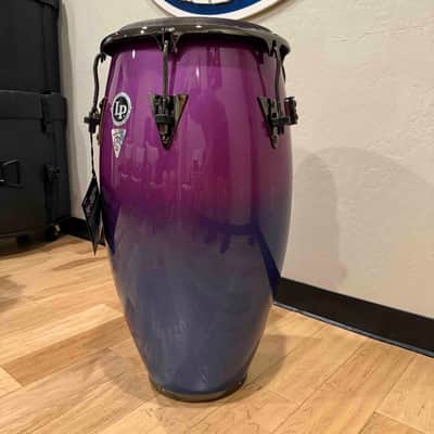 ~NEW!~ LP Latin Percussion LP552X-TS Tony Succar Signature 12-1/2" New Zealand Pine Tumbadora in Rainbow Lacquer with Black Nickel Hardware & Black Skyn Head image 5