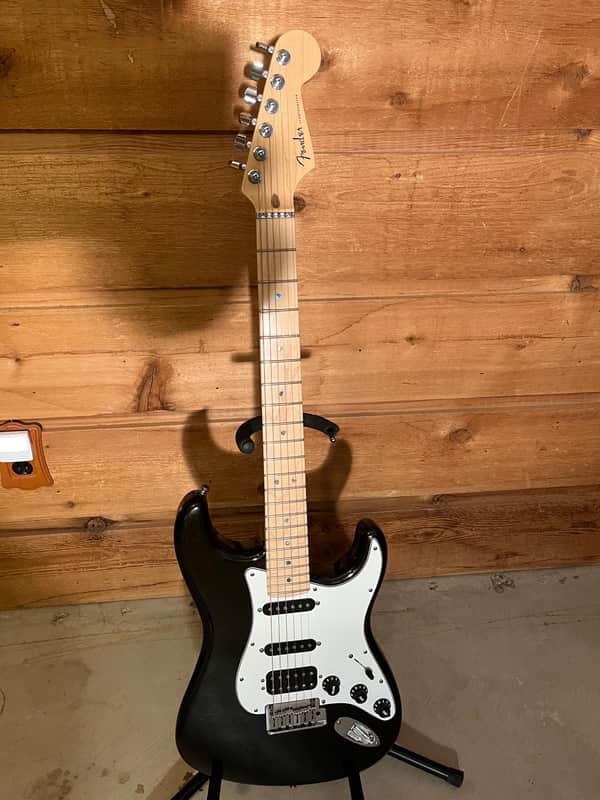Fender American Deluxe Stratocaster HSS 2007 - Black, sans case image 1