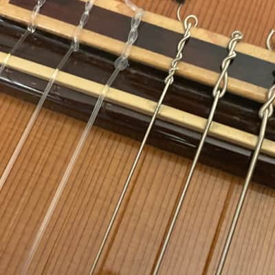 Manuel Raimundo Hand Built N660-E  Acoustic ( Bone saddle & Nut ) 3steel+3 Nylon Strings Flamenco Classical 1980's to 2000's  - Thin Gloss Coate image 11