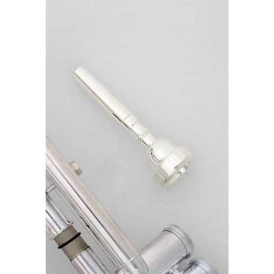 Allora ATR-580 Chicago Series Professional Bb Trumpet Regular Silver plated image 4