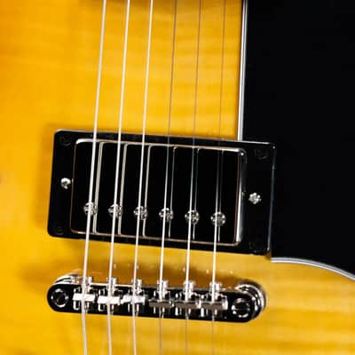 Epiphone ES-335 Figured Semi-Hollow Electric Guitar - Raspberry Tea Burst image 10