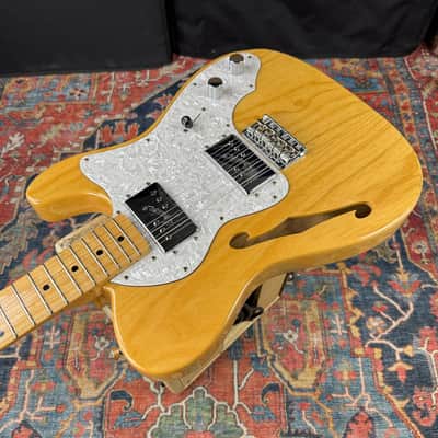 Fender 1972 Thinline Telecaster Reissue *6.5 lbs* Model TN72 Natural - 2013 Fujigen image 8
