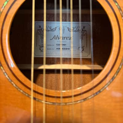 Alvarez Artist Series AG608CESHB 2020s - Shadowburst image 3