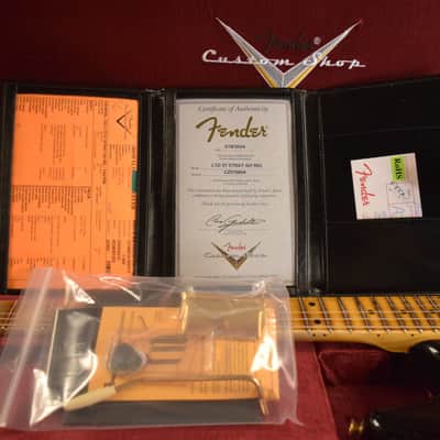 Fender Custom Shop Limited Edition '57 Strat - Relic Faded Aged 2-Color Sunburst image 11