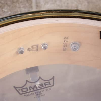 Neil Peart's DW 3.5" x 13" Red Sparkle Lacquer Snare Drum image 17