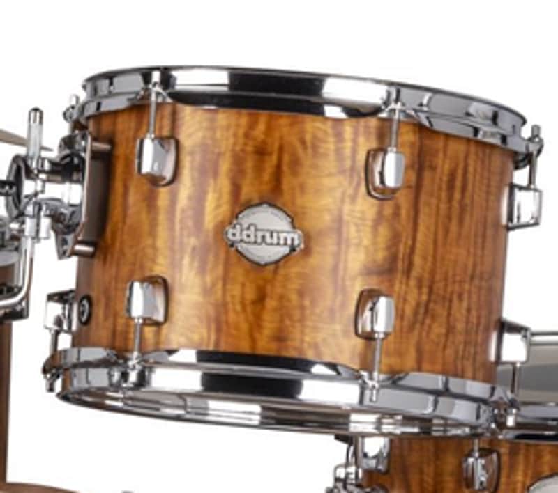 DDRUM Dominion Birch 7x8 Satin Bubinga Wrap Rack Tom  DM B TT 7x8 BUB NEW image 1