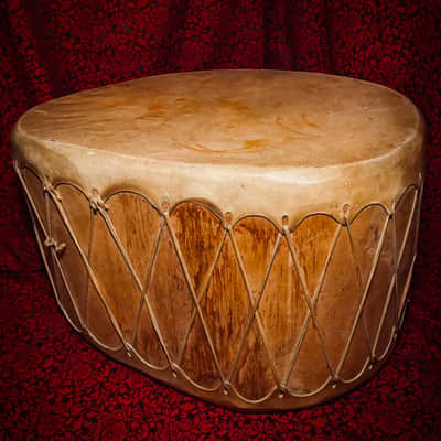 Native American Ceremonial Powwow Drum Large image 3