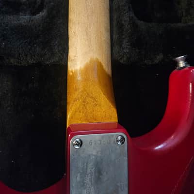 Partscaster Stratocaster Dakota red image 8