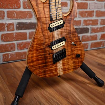 Carillion Guitars Polaris 7-String Tasmanian Blackwood Top Danish Oil 2023 w/OHSC image 10