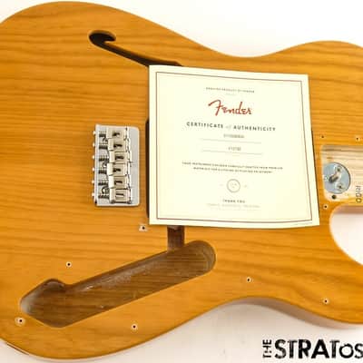 Fender AV II American Vintage 1972 Tele Thinline Semi-Hollow BODY & HARDWARE AGN image 2