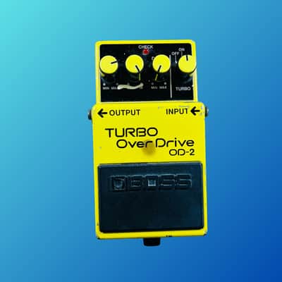 Boss OD-2 Turbo OverDrive (Black Label) | Reverb
