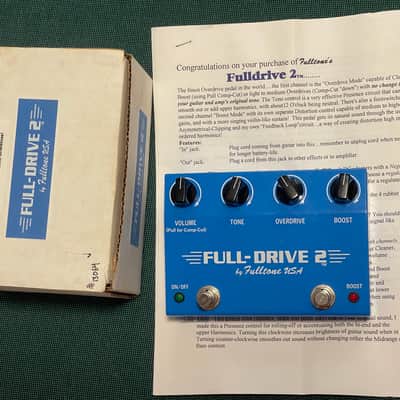 Fulltone Full-Drive 2 (signed by Mike fuller) image 9