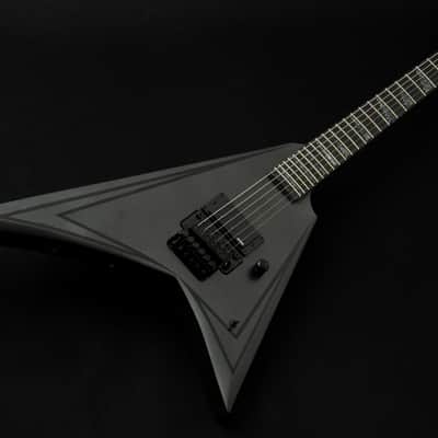 ESP EDWARDS E-ALEXI BLACKY w/ESP GB-30V -Metallic Black Satin with Gloss Black Pinstripe- #ED97932253 2025 [Made in Japan][Children of Bodom Alexi Laiho] image 2