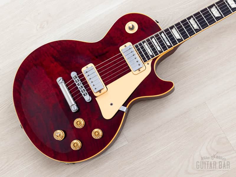 2000 Gibson Les Paul Deluxe 30th Anniversary Limited Edition Figured Top Wine Red w/ Case