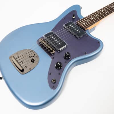 [SALE Ends June 30] [NEW] Fender Made in Japan Hybrid II 2026 Collection Jazzmaster Matte Aero Blue Satin Metallic Rosewood image 5
