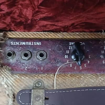 Vintage Fender Harvard 5F10 1x10" Combo Amplifier 1956 - Tweed VERY RARE! image 4