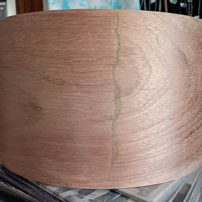 B-stock 13x7 Jatoba steam Bent semi-solid bare raw snare drum Shell by Erie drums and shells image 2