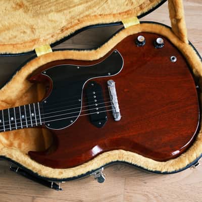 Gibson Custom Shop 1963 SG Junior Reissue Lightning Bar VOS Finish 2020 - VOS image 18