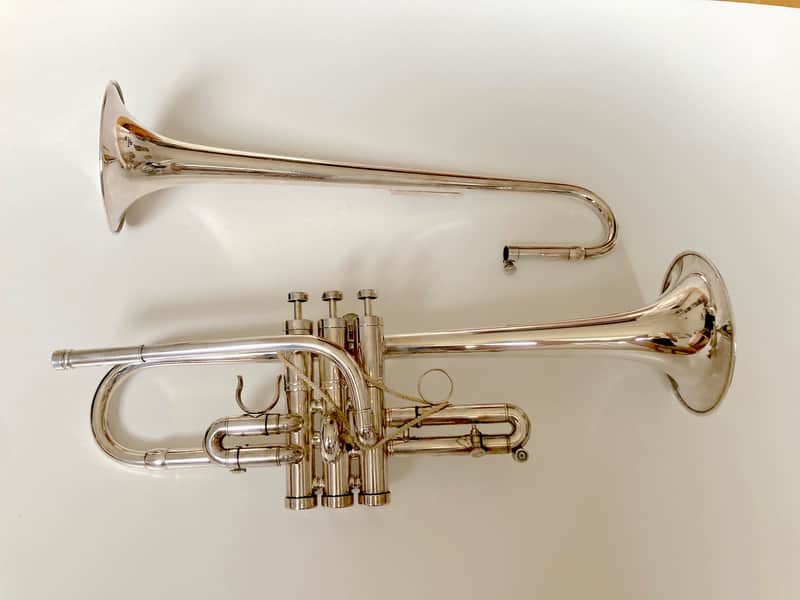 Edwards USA Professional Eb Trumpet - Silver Plated - Modular System w/ 2 Handcrafted Bells image 1