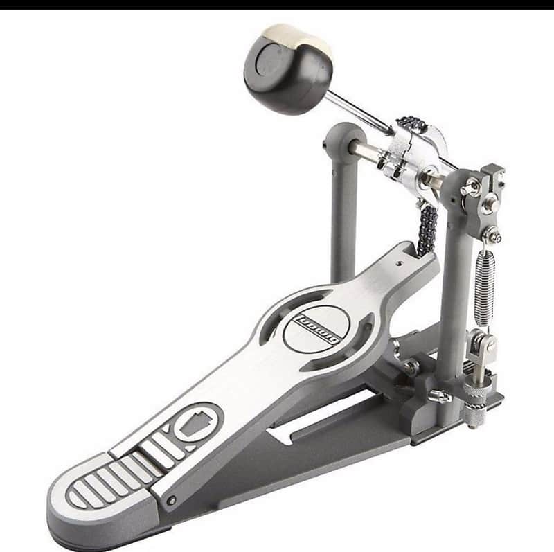 Ludwig LAS15FP Atlas Standard Single Bass Drum Pedal 2010s - Silver / Chrome image 1