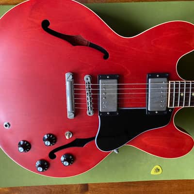 Gibson ES 335  Satin W/Upgrades Only 7.9 LBS. image 1