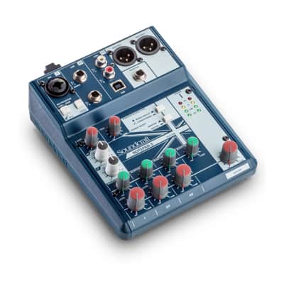 Soundcraft Notepad-5 Small-format Analog Mixing Console with USB I/O image 3