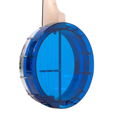 Gold Tone Little Gem (Sapphire): See-Through Banjo-Ukulele with Bag image 9