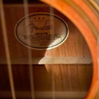 Fender DG-4/TS Sunburst image 5