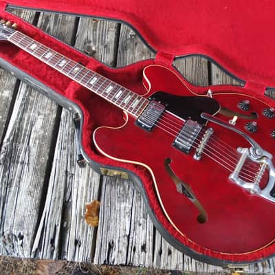 Gibson ES-335 w/Bigsby 1975 - Vintage Cherry image 1