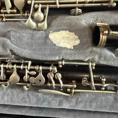 La Margue brand wood  Oboe with case. Made in France image 3