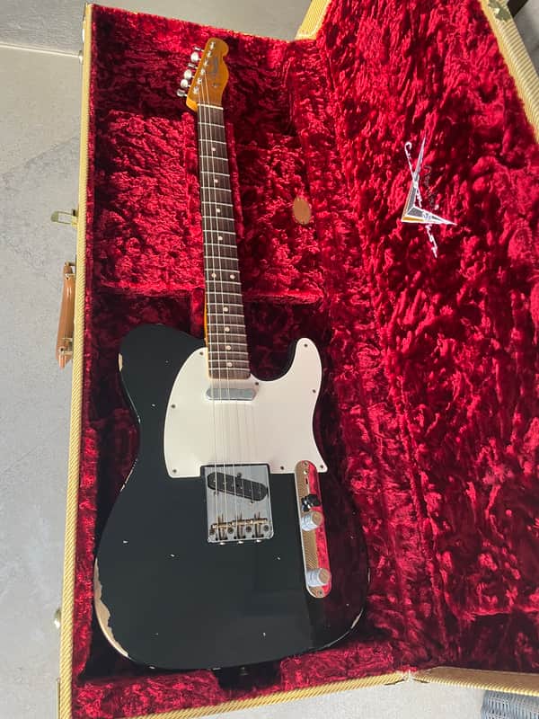 Fender Custom Shop '60 Reissue Telecaster Relic Black