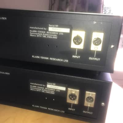 2 x Klark Teknik DN27 N.O.S. inductor EQ ( 99% consecutive serials ) image 13
