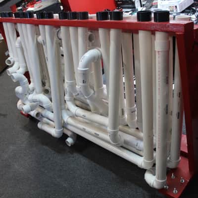 Handmade PVC Pipe Marimba imagen 11