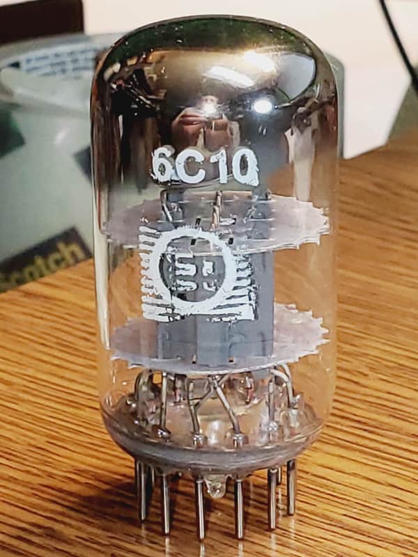 6C10 Ei Vacuum Tube Tested (1) tube lot image 1