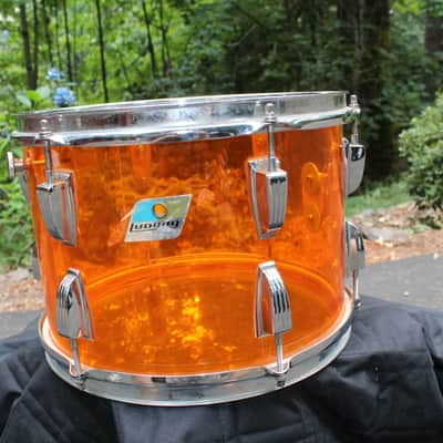 Ludwig Vistalite Toms 70's Amber image 10