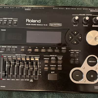 Roland TD-30 Drum Sound Module 2012 - 2016 - Black image 2