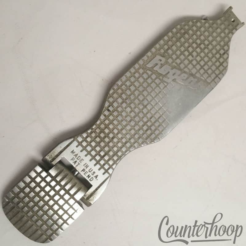 *Rogers Rocket 398 Bass Drum Foot Pedal+Heel Plate+Connector Bar Vintage 60s USA image 1