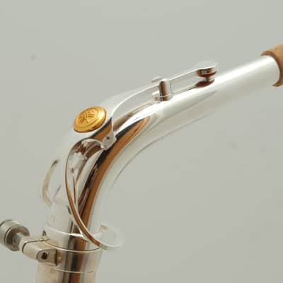 Yamaha Custom AV1S Alto Saxophone Neck, V1 Silver Plate/Gold Option image 12