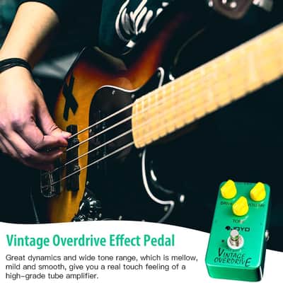 Joyo JF-01 JOYO Vintage Overdrive Pedal Classic Tone for Electric Guitar Effect - True Bypass (Price includes the import duty for US buyer) image 2