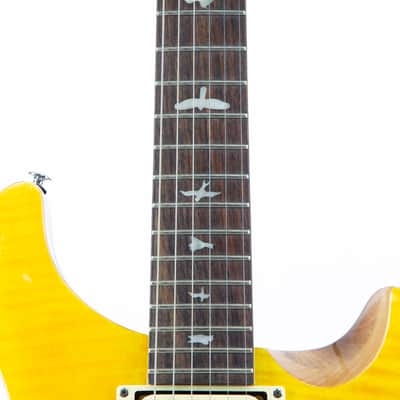 PRS SE Custom 22 Semi-Hollow 2022 - Santana Yellow image 5