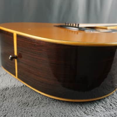 1970s Yamaki F-150 Dreadnought Acoustic Guitar MIJ w/ Hard Case image 5