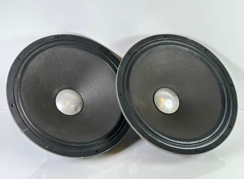 Vintage Rare Gauss 8140 Speaker Woofer Pair image 1